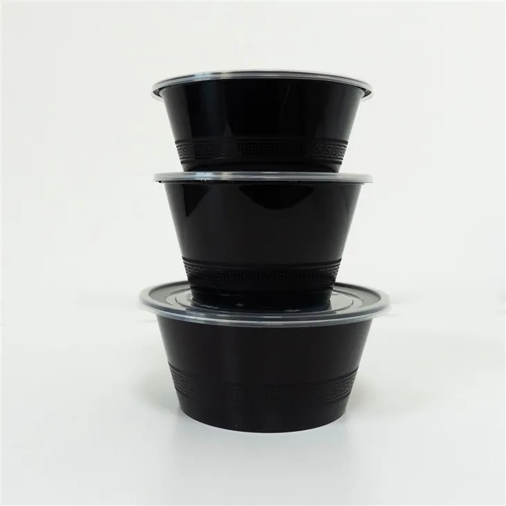 Elegant Plastic Bowls - Perfect for Formal Dining Occasions (4)